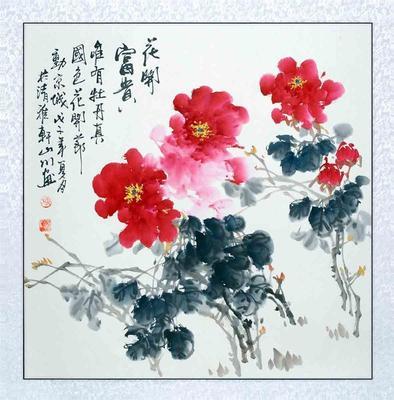 花開(kāi)富貴 牡丹壁畫(huà)的魅力與選擇指南